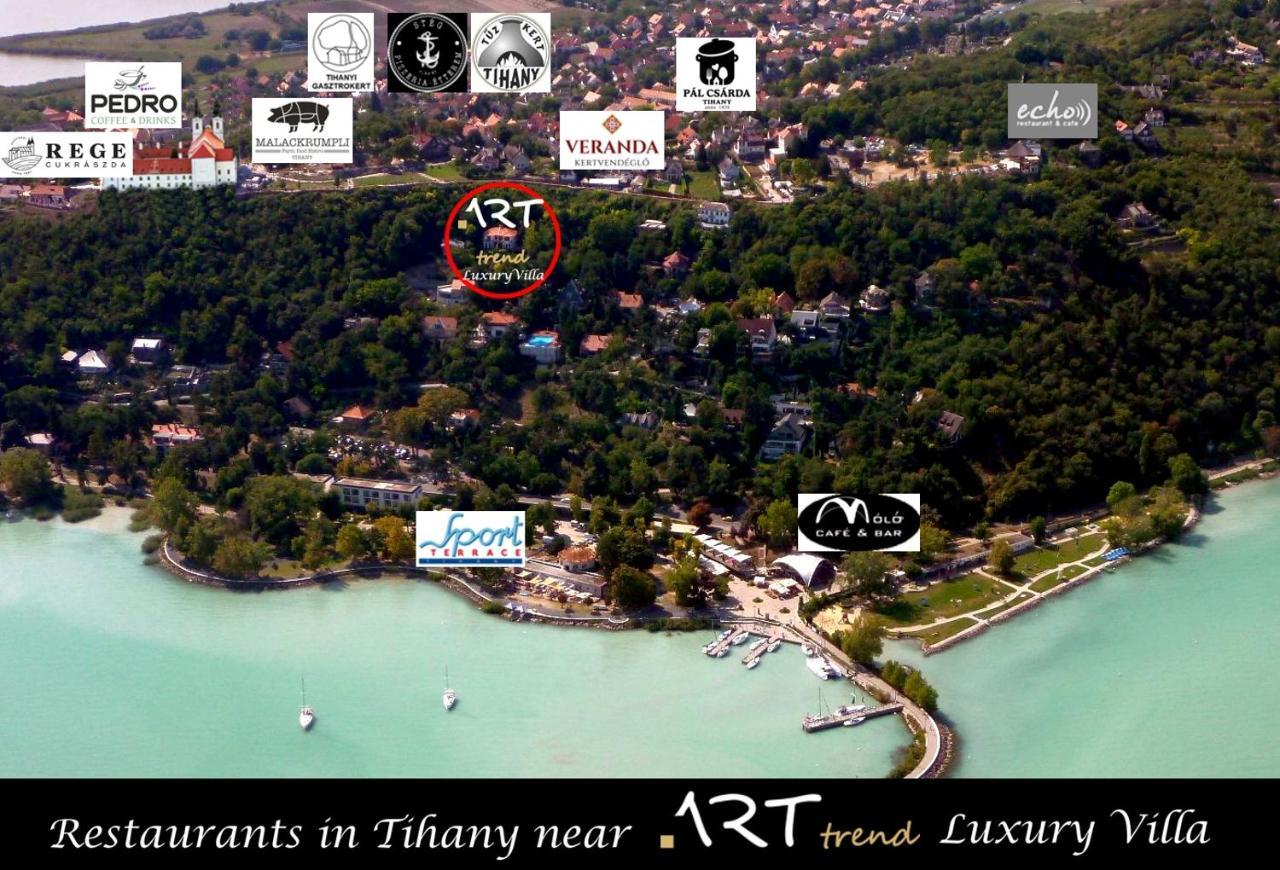 Arttrend Luxury Villa Тихань Екстер'єр фото